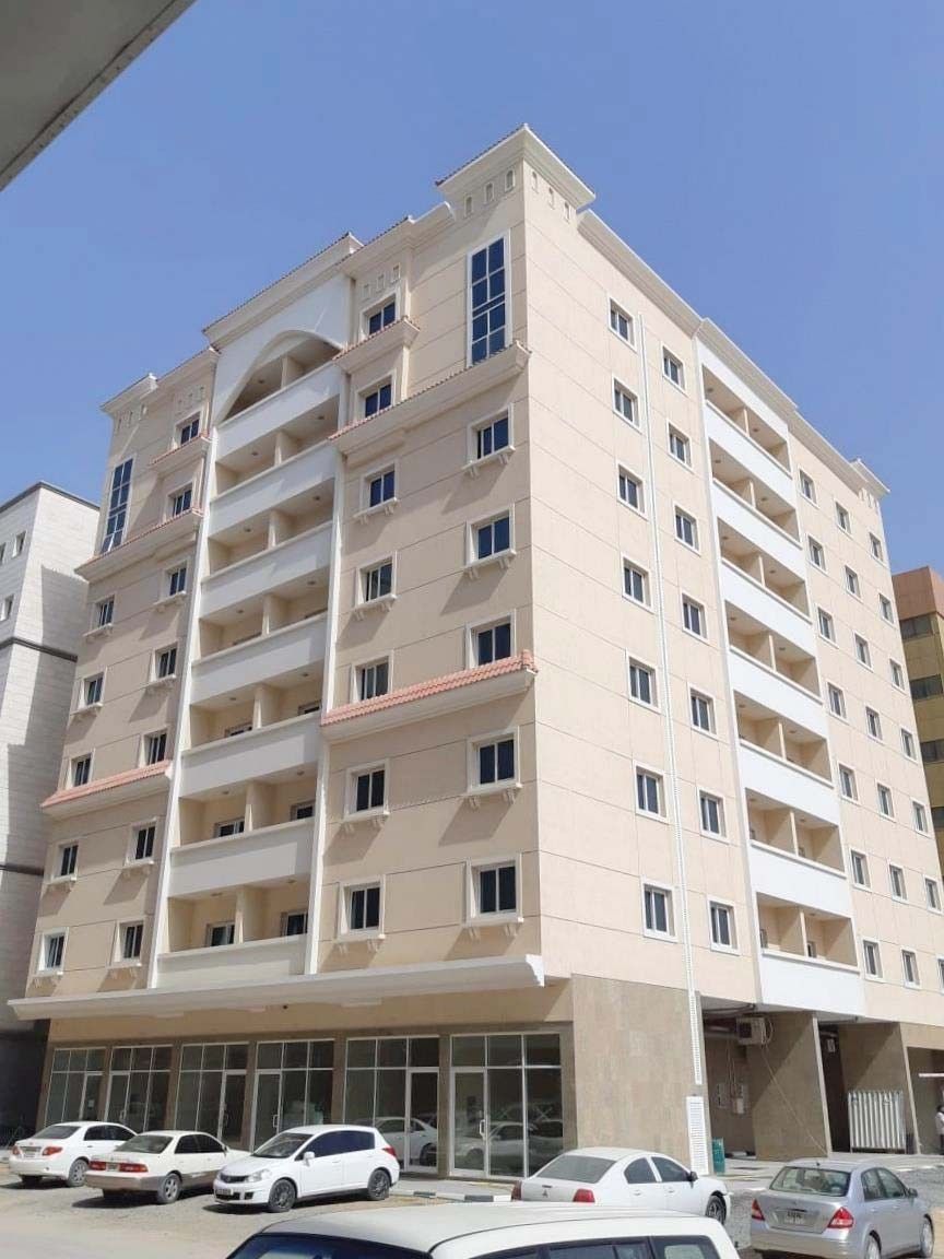 Completed seven-storey residential building at Muwaileh, Sharjah